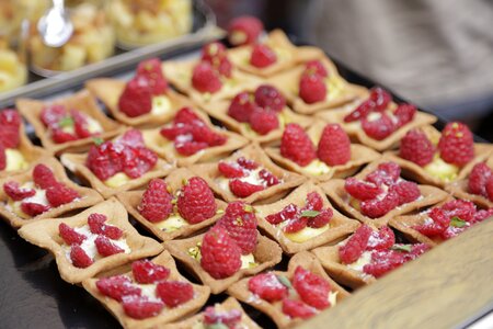 Sweet raspberry gluttony