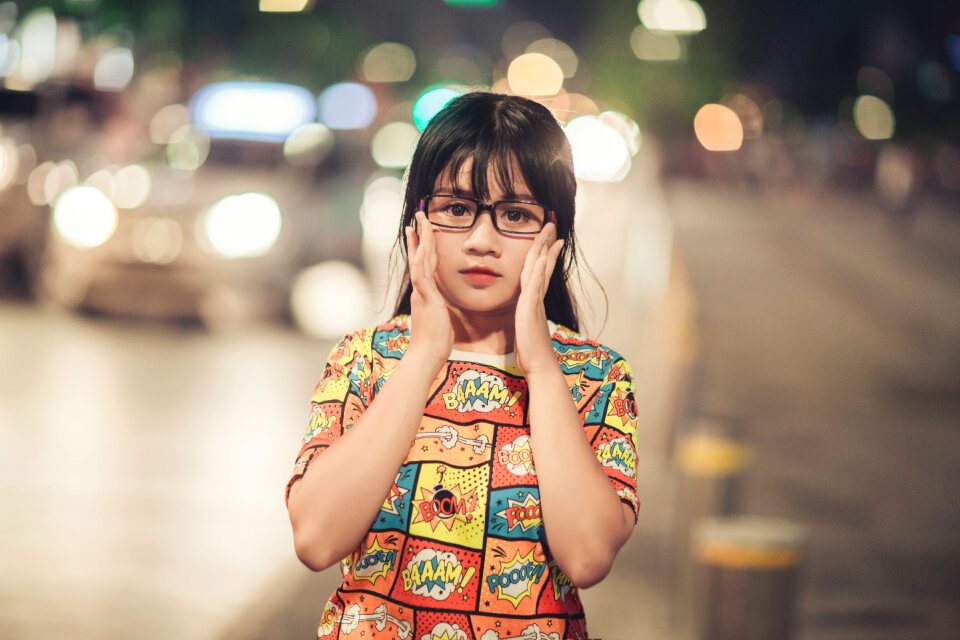 Fashion young female