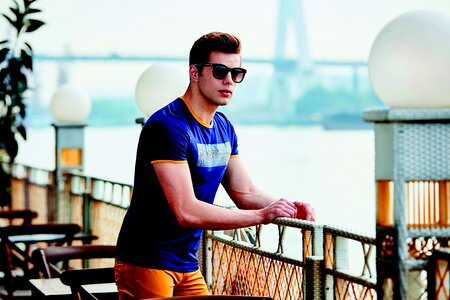 Brand men's fashion business french apple