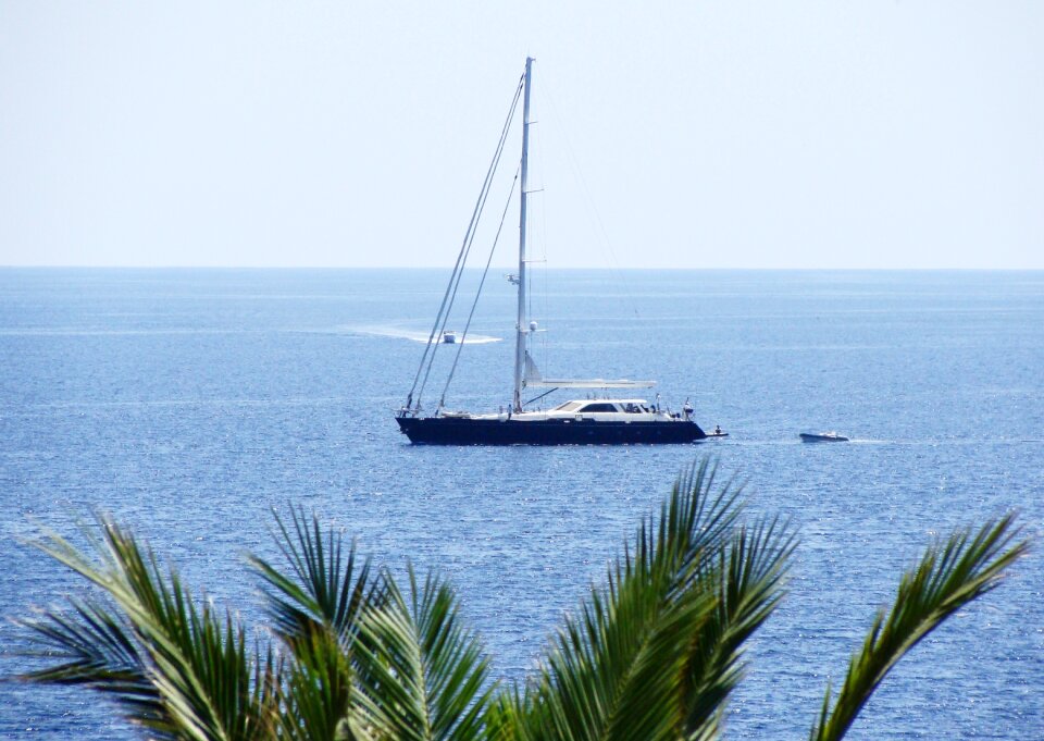 Sea blue sunny