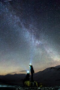 Arctic snow longyearbyen photo