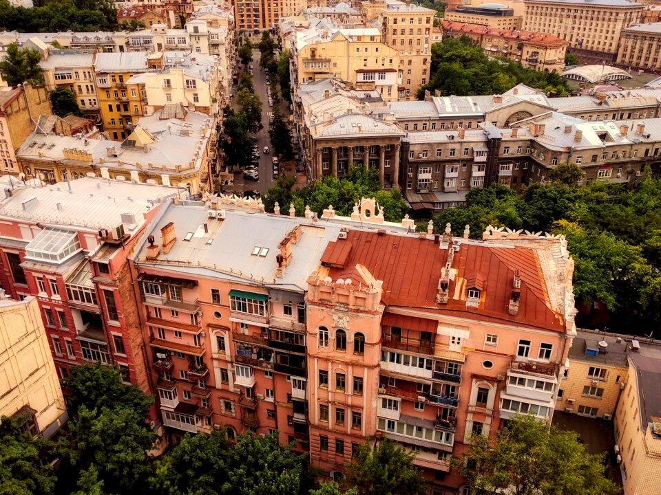 Urban cityscape buildings