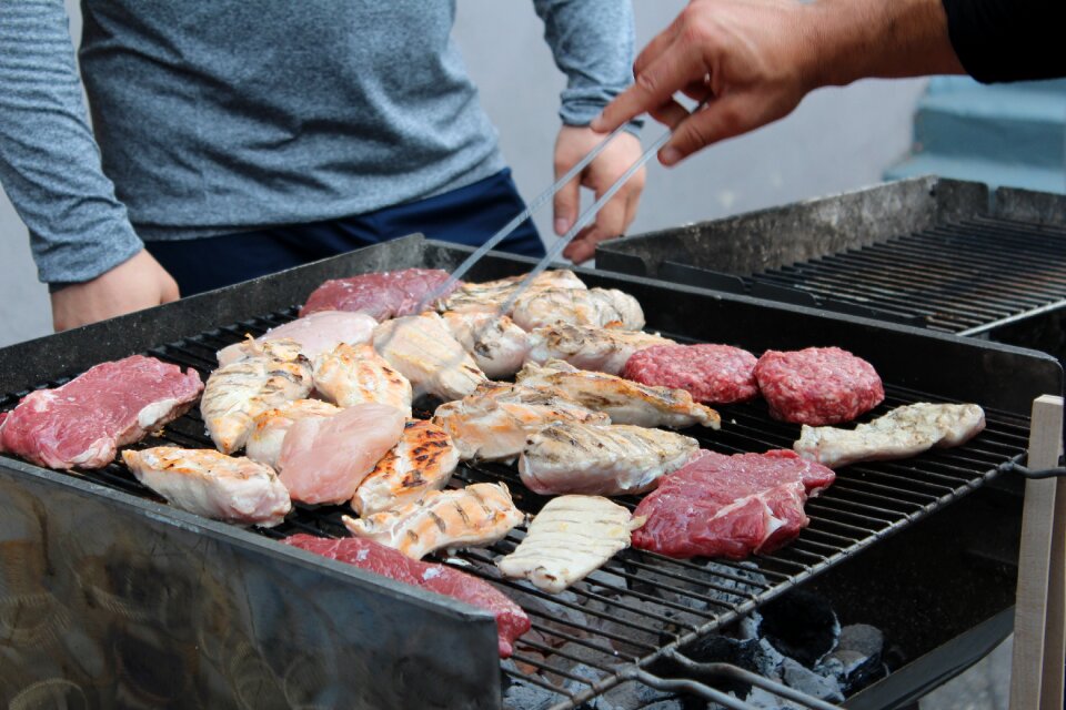 Pliers delicious meat