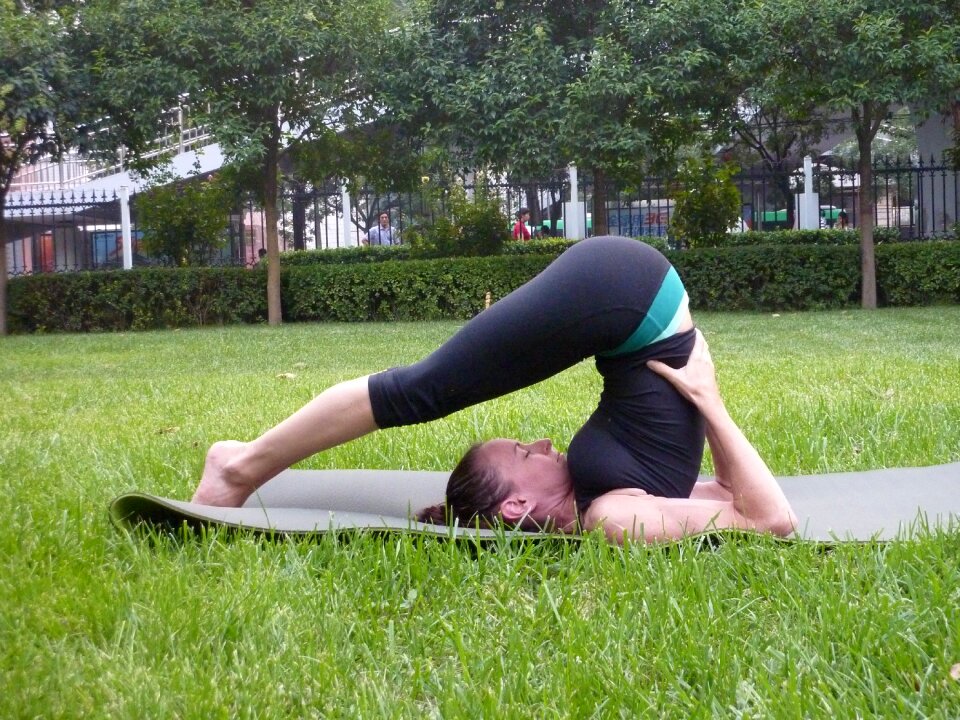 Asana posture hatha yoga