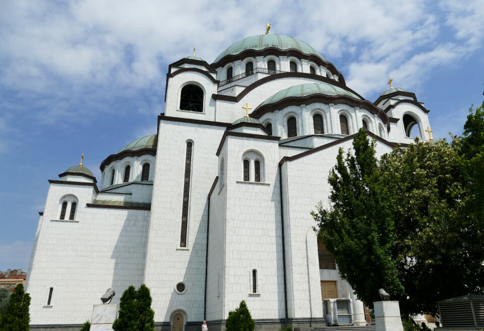 Dome chapel serbian orthodox photo