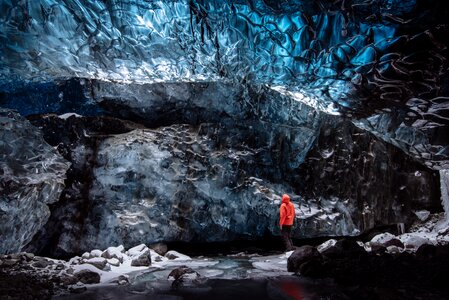 Adventure cave cold photo