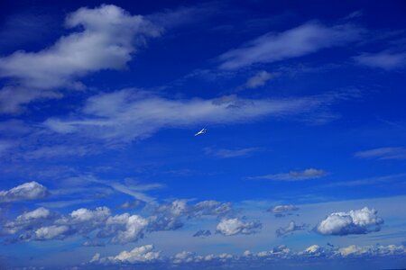 Flying clouds wind
