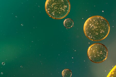 Texture macro oil