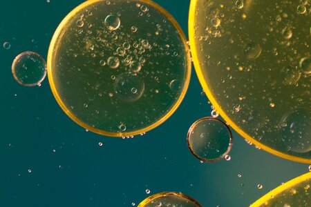 Texture macro oil