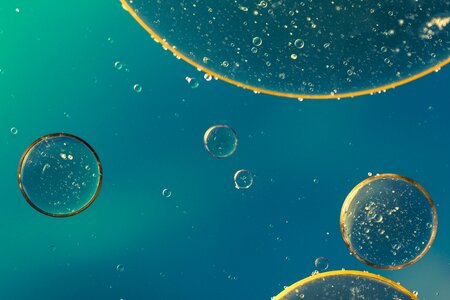 Texture macro oil