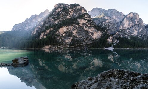 Bergsee mountains south tyrol