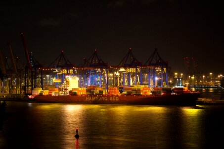 Hamburg port hanseatic elbe photo