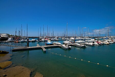 Port sea lanzarote photo