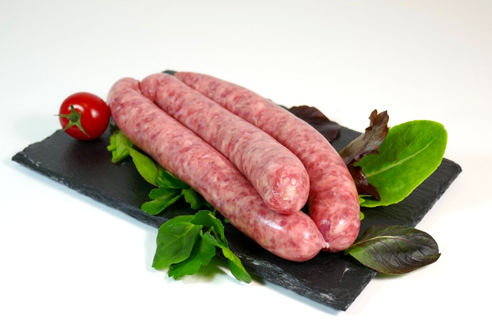 Sausage meat grilling