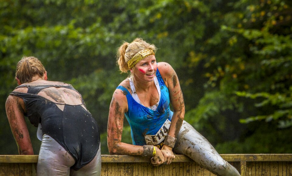 Mud mud race female