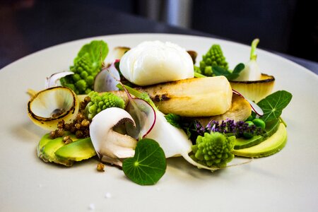 Vegetables salad court