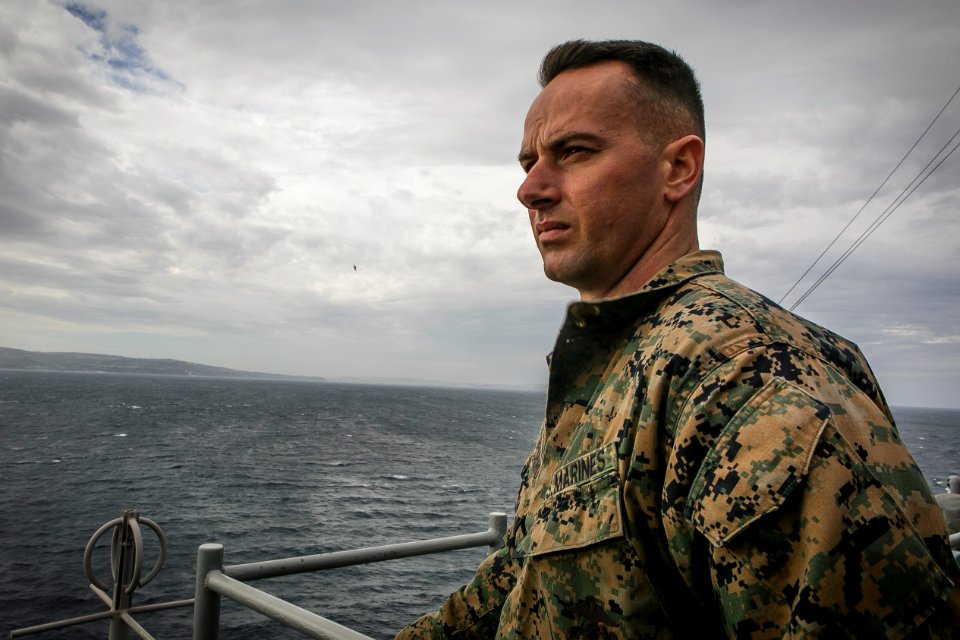 Oak Hill, 26th MEU Marines Transit through Strait of Gibra…