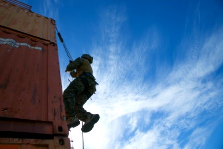 SOUDA BAY, GREECE (March 6, 2018) A U.S. Marine assigned t…