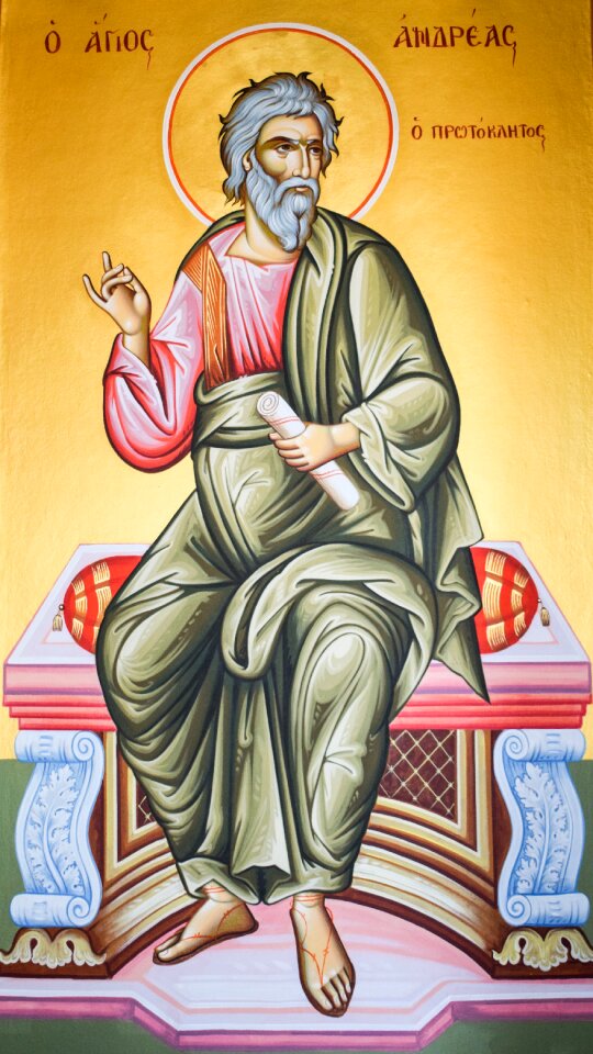 Painting byzantine style religion