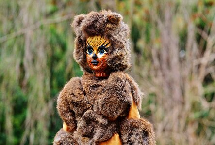 Fur mask funny