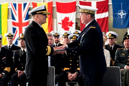 SNMG1 and SNMCMG1 CHANGE OF COMMAND IN COPENHAGEN