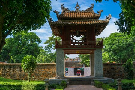 Hanoi vietnam architecture