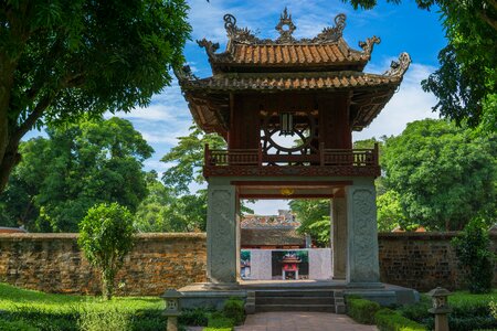 Hanoi vietnam architecture photo