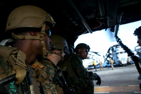 ATLANTIC OCEAN (February 26, 2018) U.S. Marines with the M…