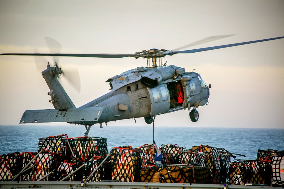 USS Oak Hill Conducts Replenishment at Sea in Atlantic Oce…