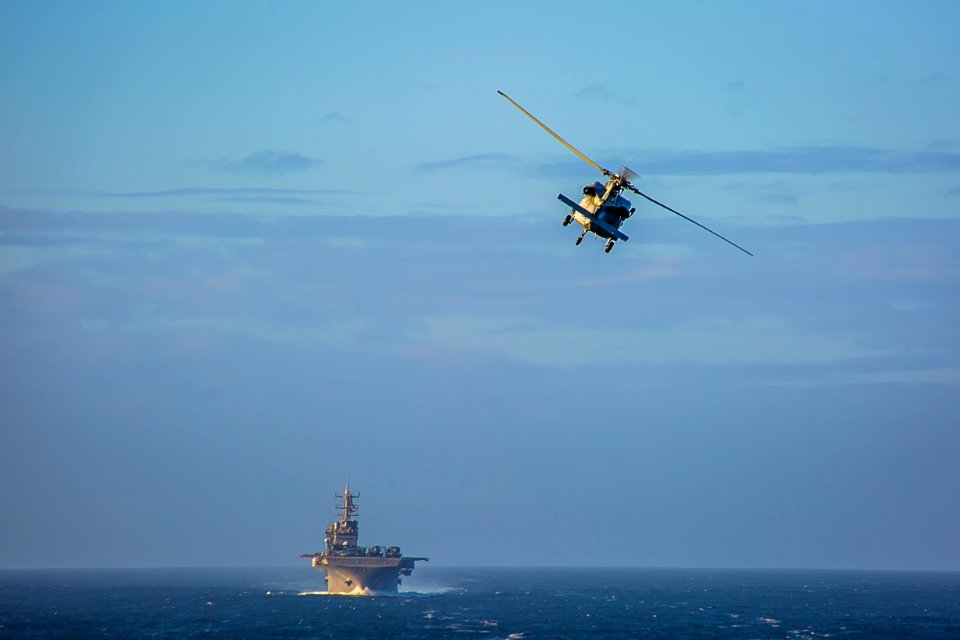 USS Oak Hill Conducts Replenishment at Sea in Atlantic Oce…