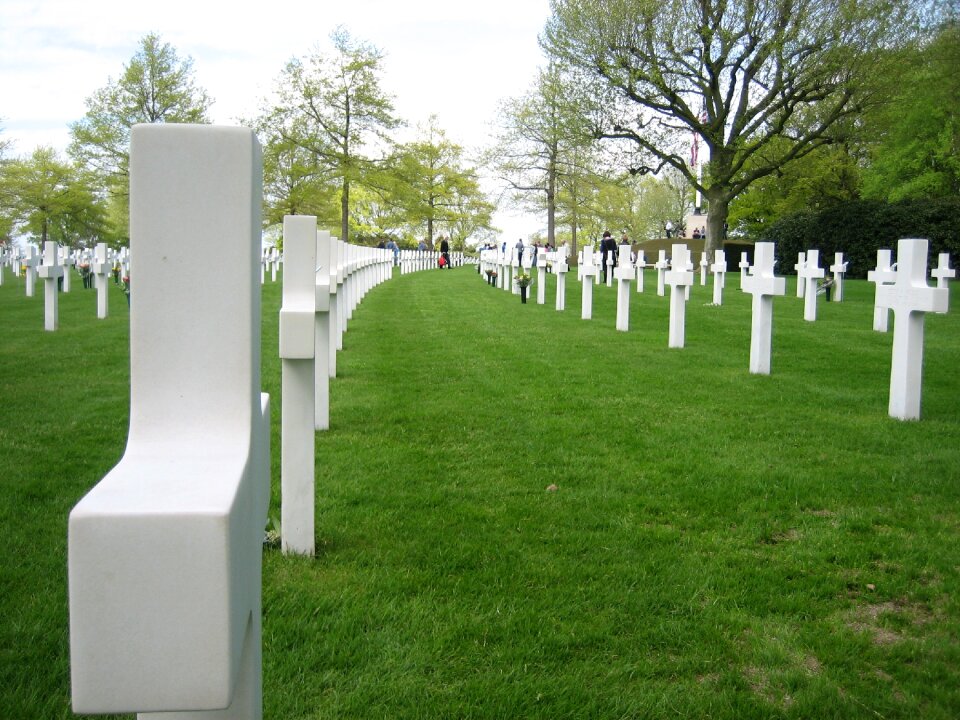 Graveyard cross monument