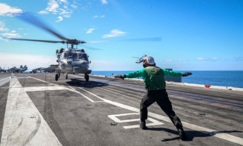 CVN 72 Underway