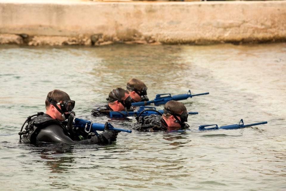 SOUDA BAY, GREECE (March 7, 2018) U.S. Marines with Mariti…