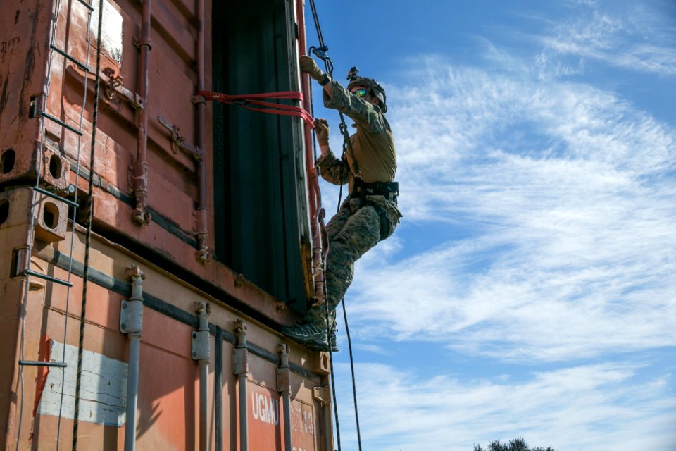 SOUDA BAY, GREECE (March 6, 2018) A U.S. Marine assigned t…