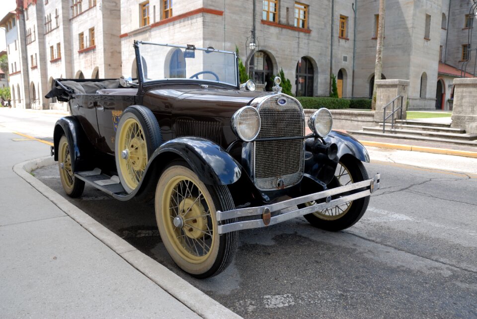 Antique restored auto