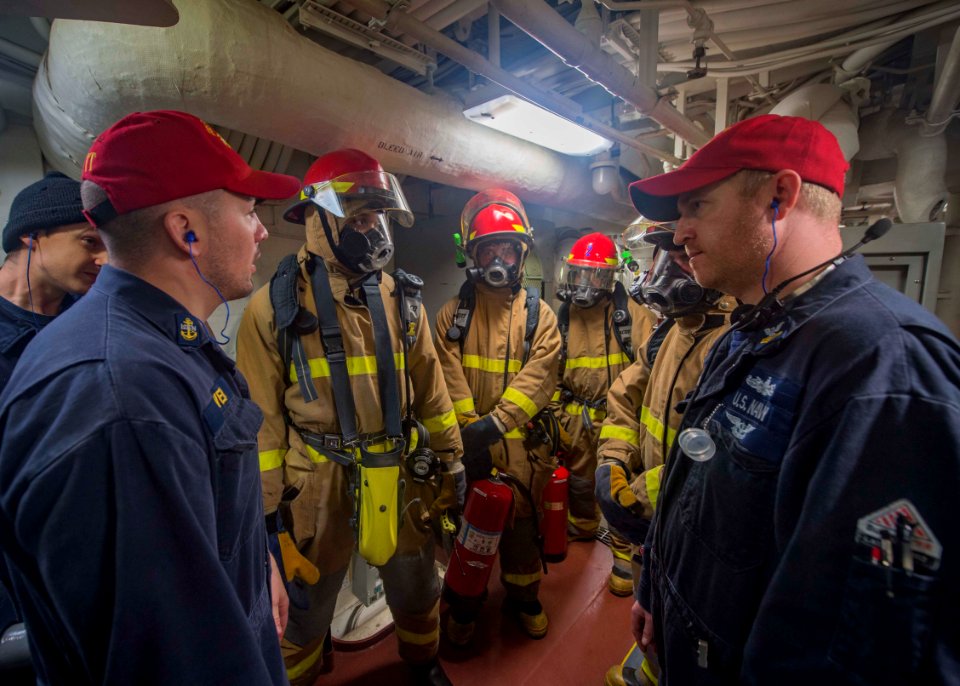 180623-N-UB406-0035 NORWEGIAN SEA (June 23, 2018) Sailors …