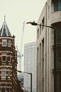 London fog building photo