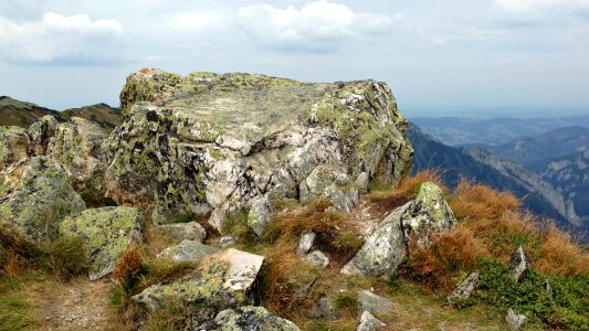 Rock landscape nature