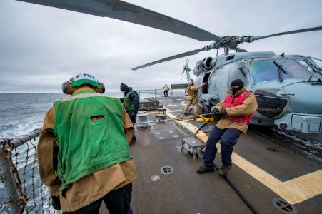 180611-N-UB406-0008 NORWEGIAN SEA (June 11, 2018) Sailors …