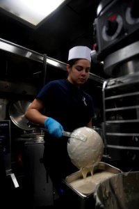 180617-N-EV253-012 NORWEGIAN SEA (June 17, 2018) Culinary …