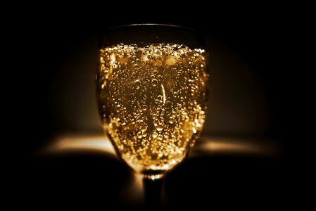 Blur celebration champagne