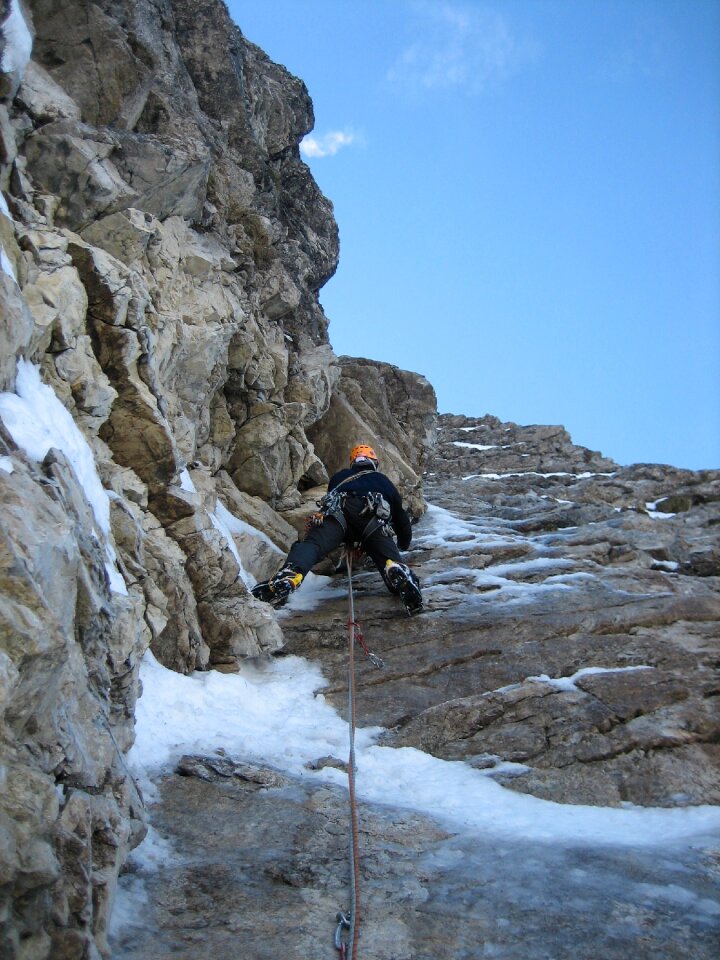 Climber alpinism bergsport