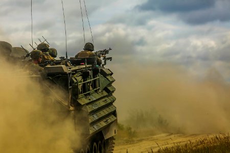 26th MEU Tank platoon, Polish BMP unit go head-to-head in … photo