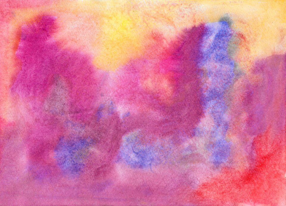 Blurry gradient watercolour