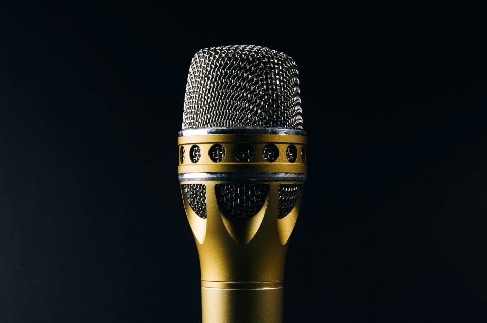 Metal mic microphone