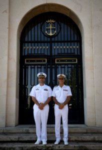 USS Carney in Valencia, Spain