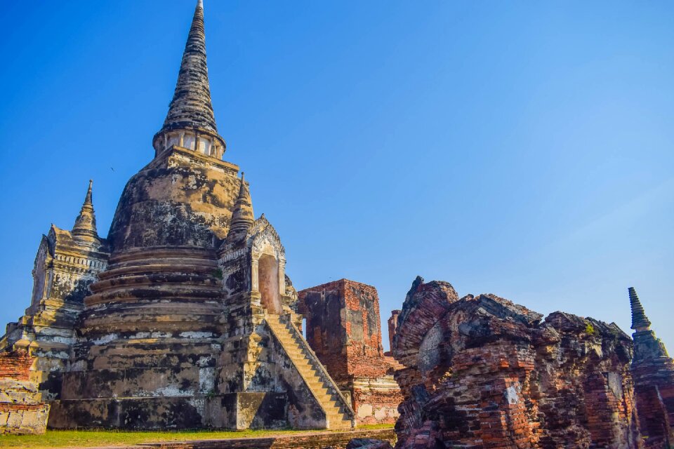 Old city ancient siam ayutthaya