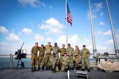 USS Carney Visits Haifa, Israel photo
