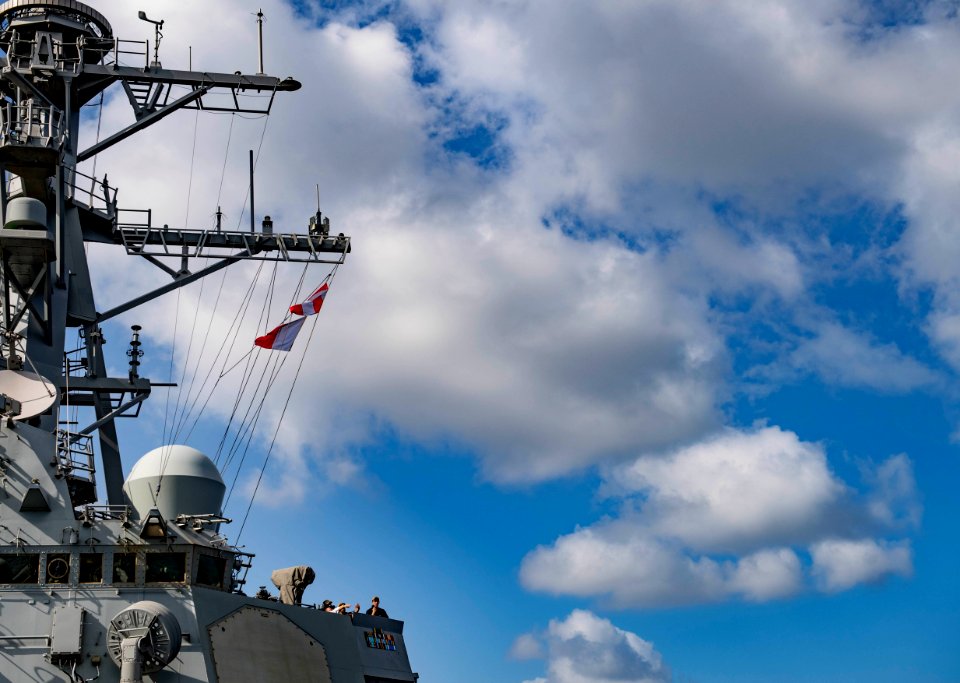 USS Carney Arrives in Alexandria, Egypt