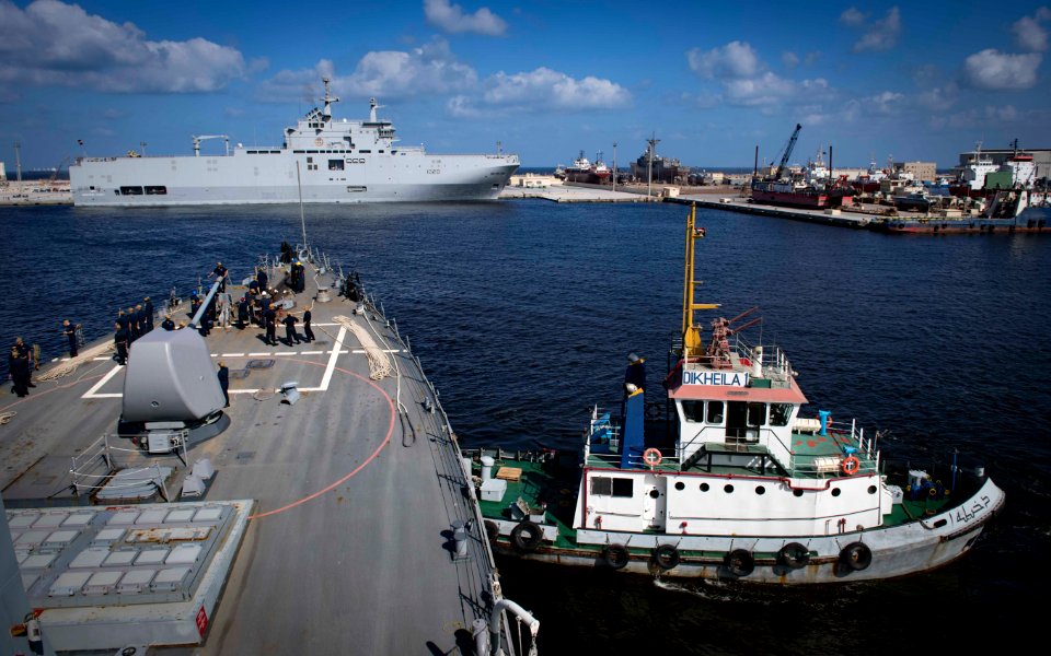 USS Carney Arrives in Alexandria, Egypt